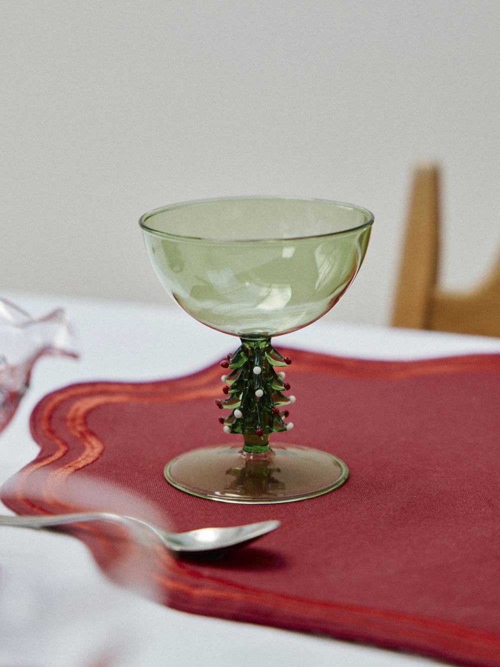 Anthropologie Icon Stem Coupe Glass - Holiday - Picture 2 of 4